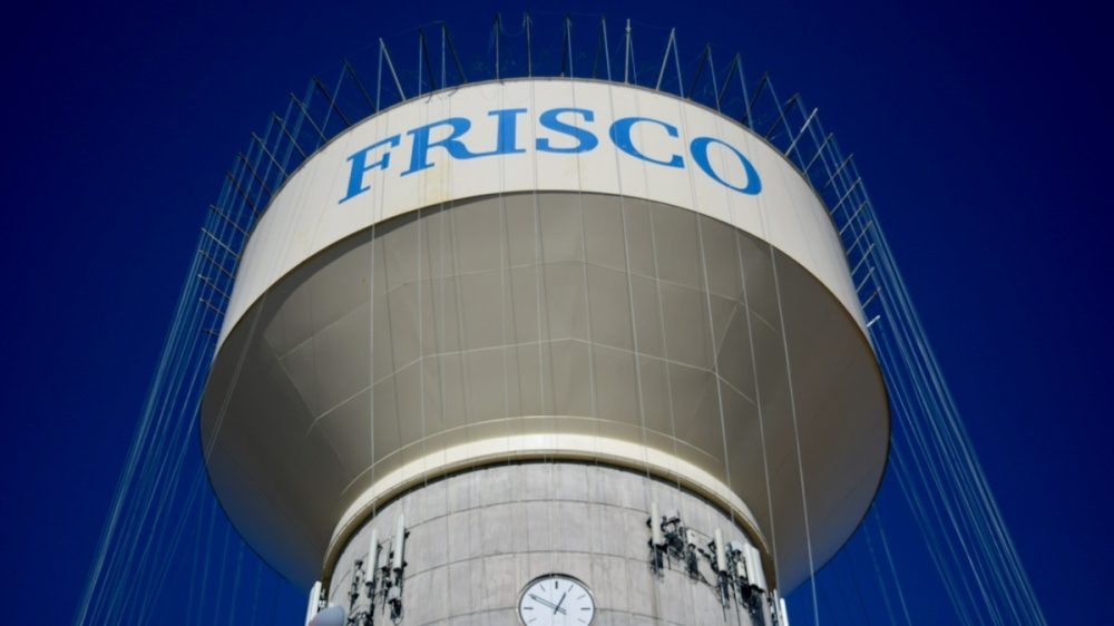 Frisco water tower