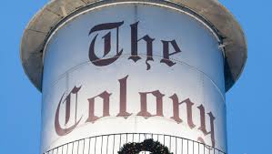 The Colony water tower